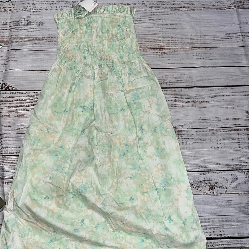 H&M long tube top dress